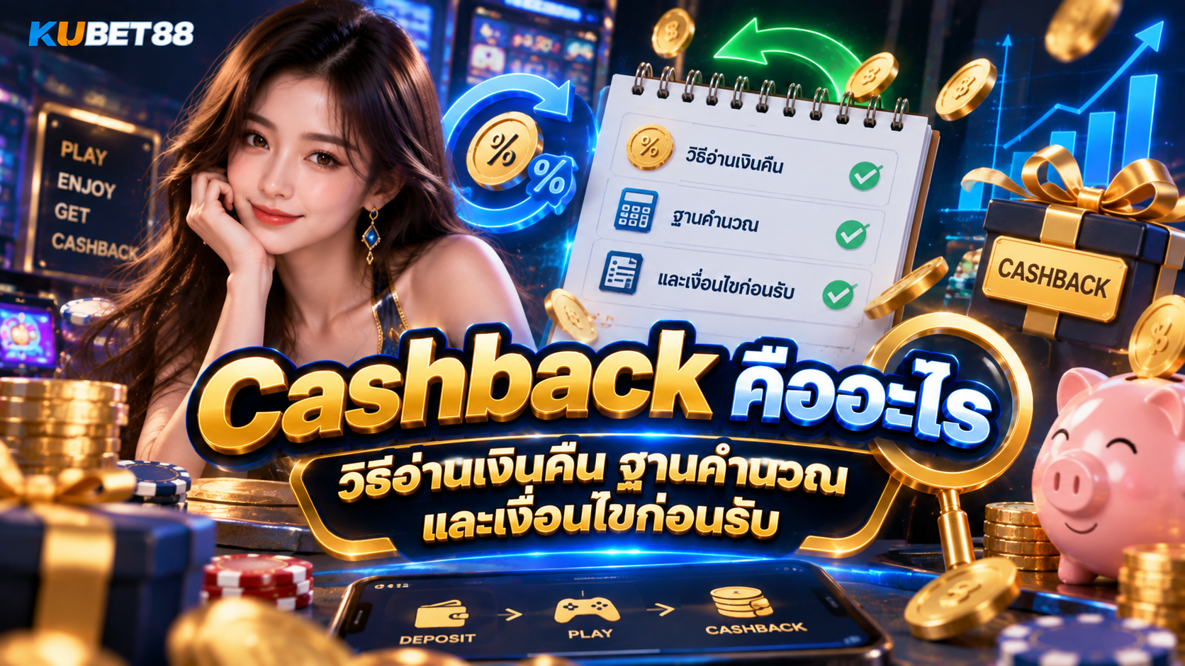 Cashback คืออะไร วิธีอ่านเงินคืน ฐานคำนวณ และเงื่อนไขก่อนรับ
