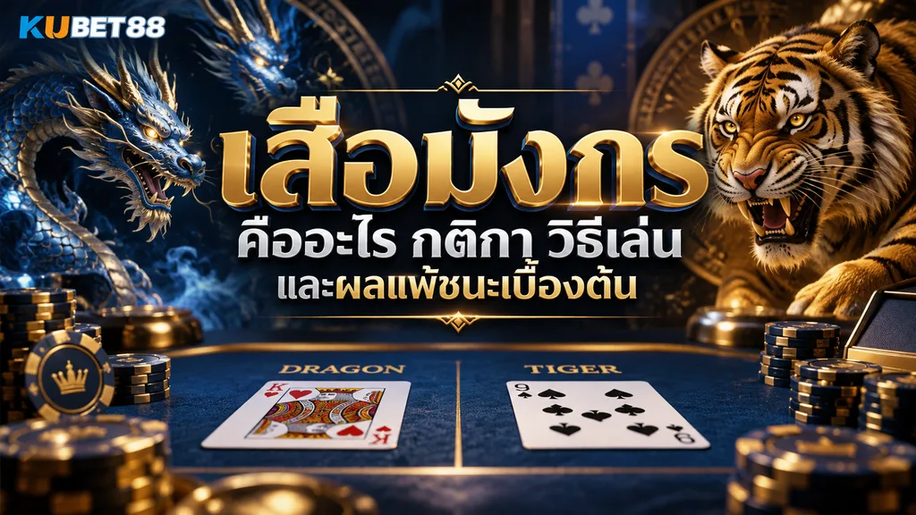 เสือมังกร คืออะไร กติกา วิธีเล่น และผลแพ้ชนะเบื้องต้น