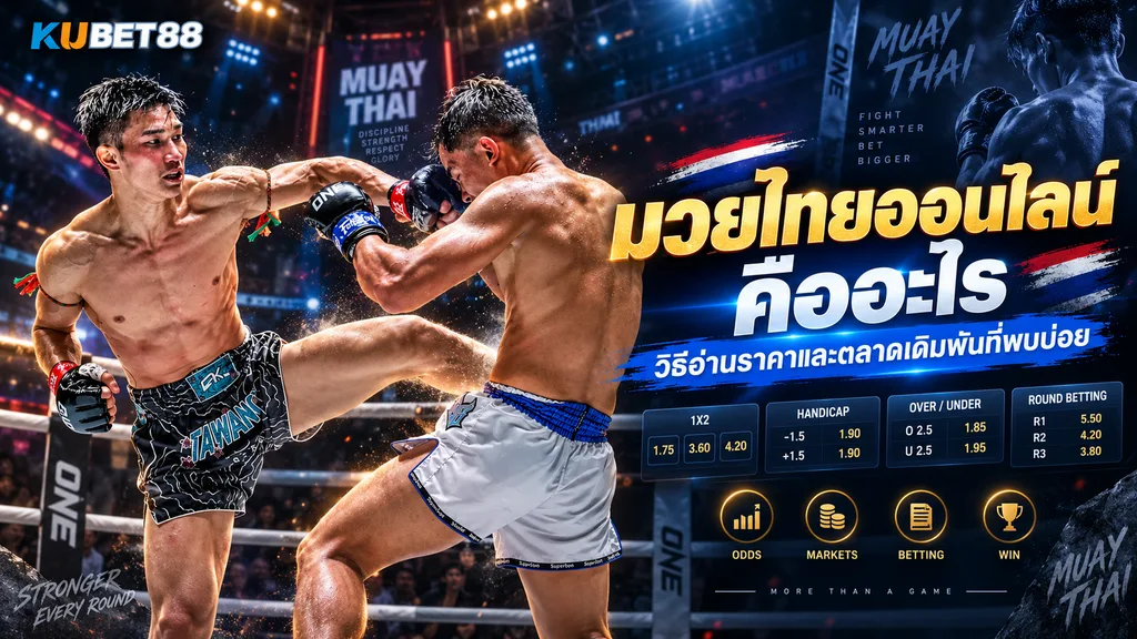 มวยไทยออนไลน์ คืออะไร วิธีอ่านราคาและตลาดเดิมพันที่พบบ่อย